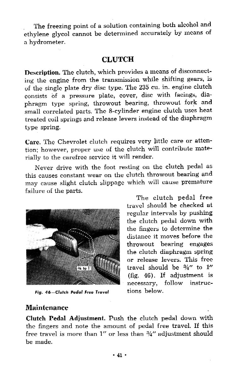 1957 Chevrolet Trucks Operators Manual Page 101